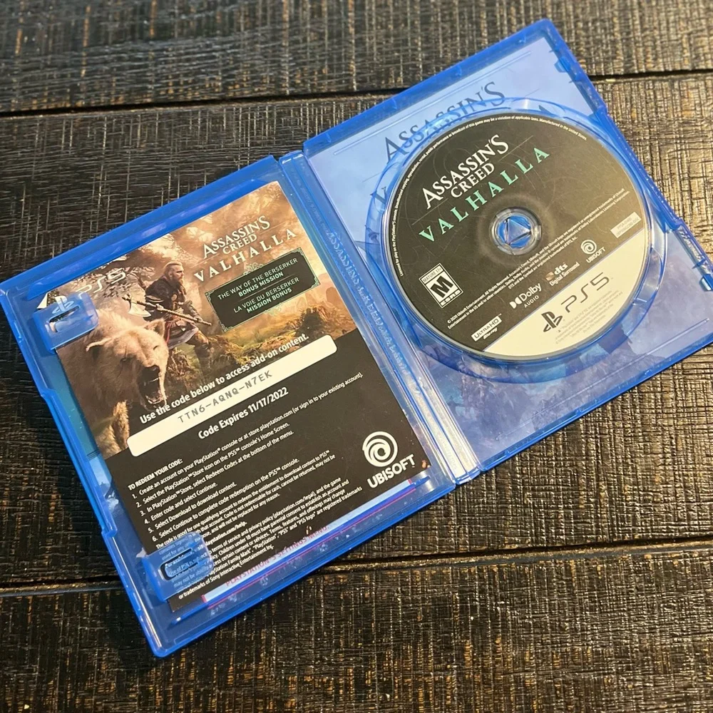 PS5 Assassin’s Creed Valhalla Sony PlayStation 5 video game